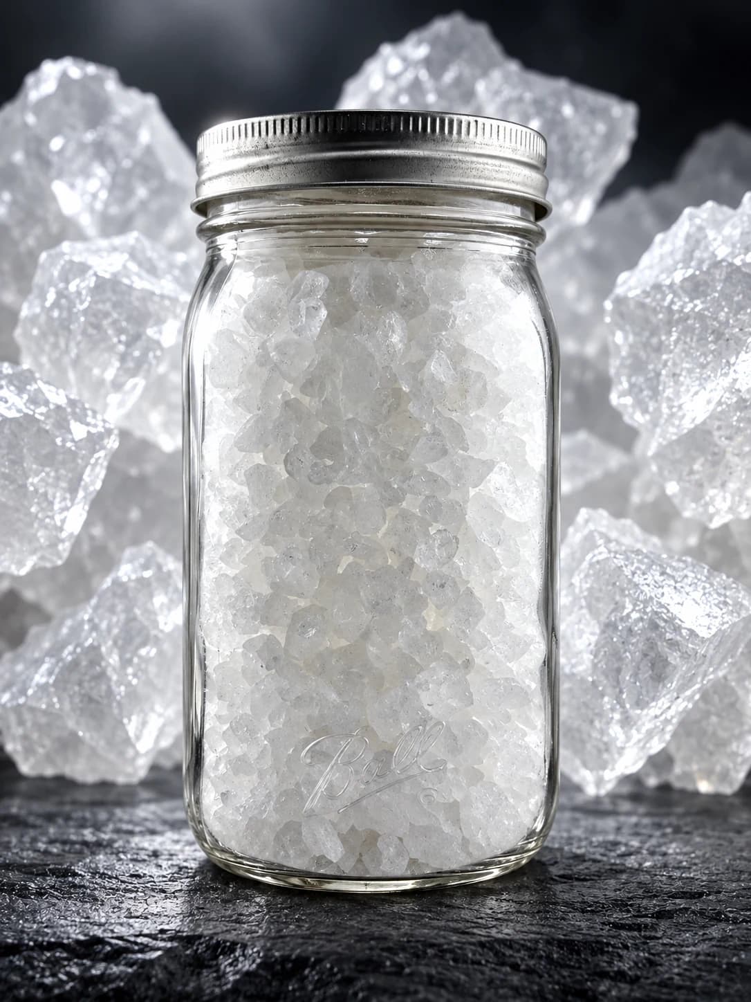 THCa diamonds photographed for the Nature's Organic concentrate catalog