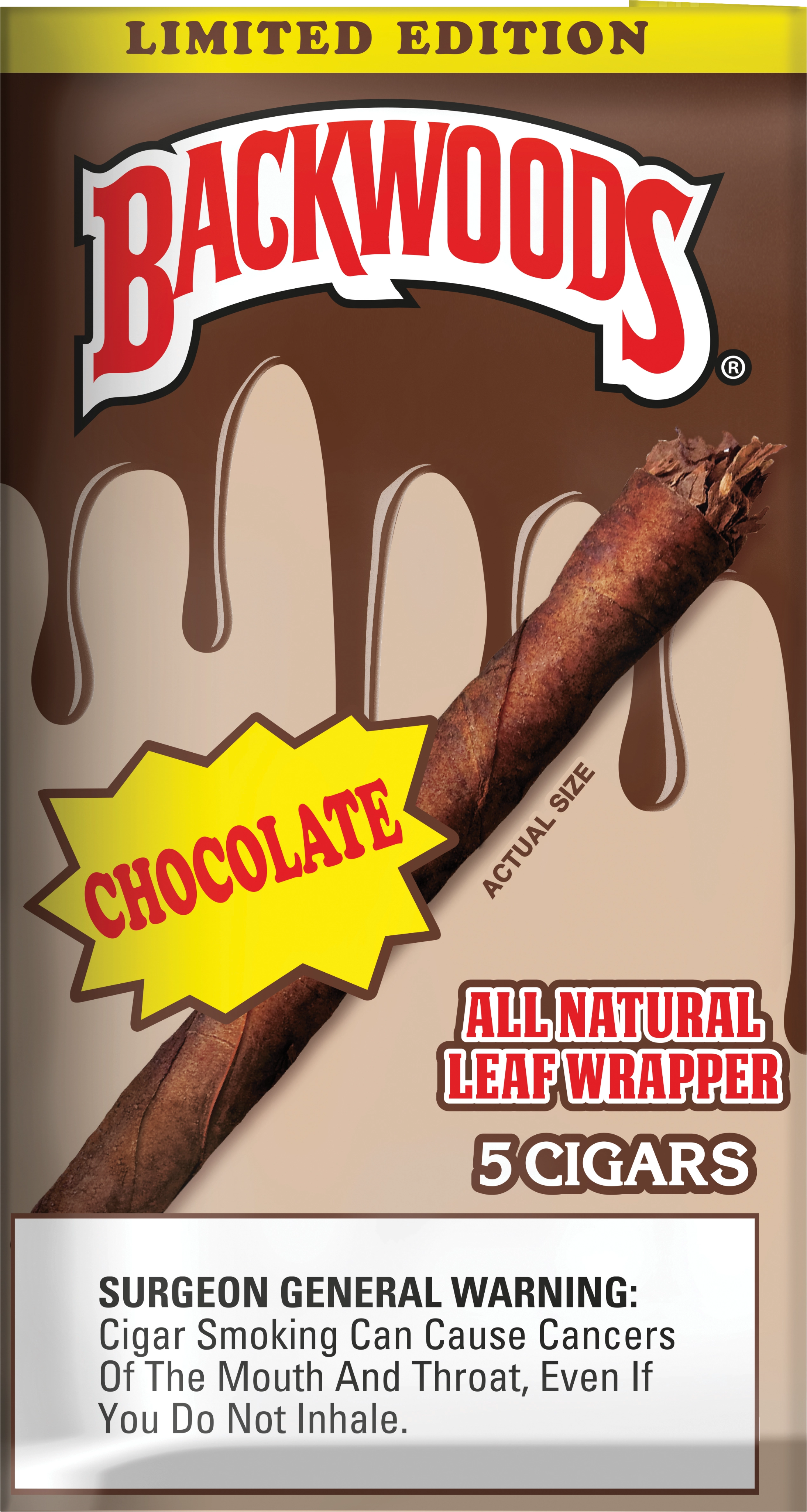 BACKWOODS 5PK 8CT - CHOCOLATE