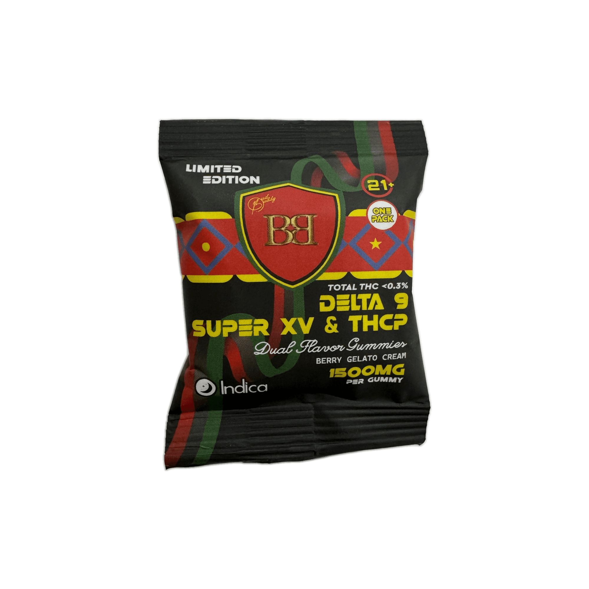 Bud Buddy THCP Gummies Berry Gelato Cream