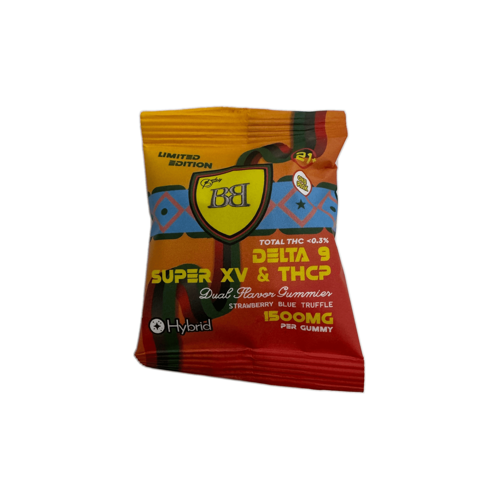 Bud Buddy THCP Gummies Strawberry Blue Truffle