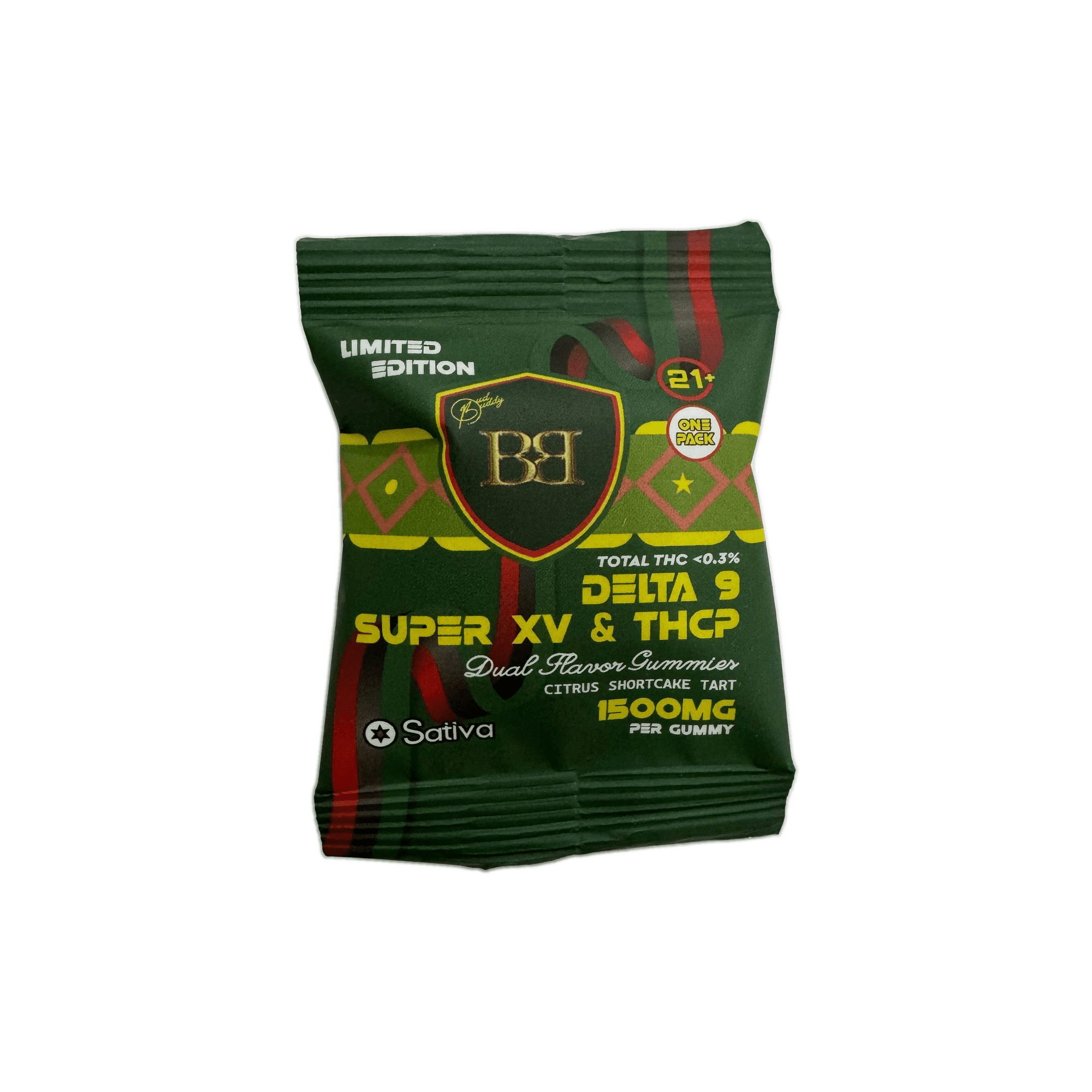 Bud Buddy THCP Gummies Citrus Shortcake Tart