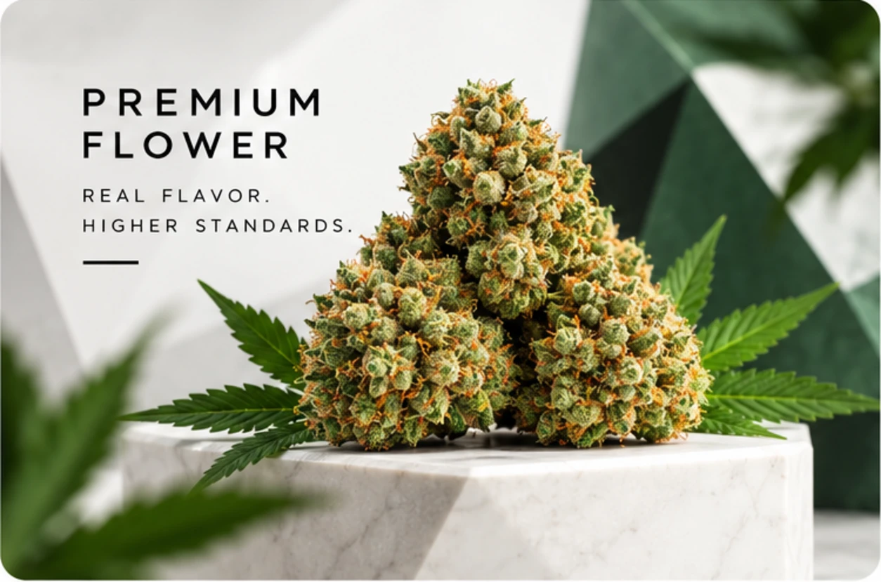 Flower product visual