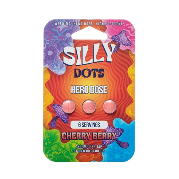 Silly Dots Mushroom Tablets Mega Dose