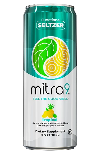 Mitra 9 Kratom Extract Seltzer Citrus Sun