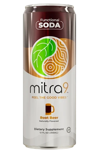 Mitra 9 Kratom Extract Seltzer Root Beer