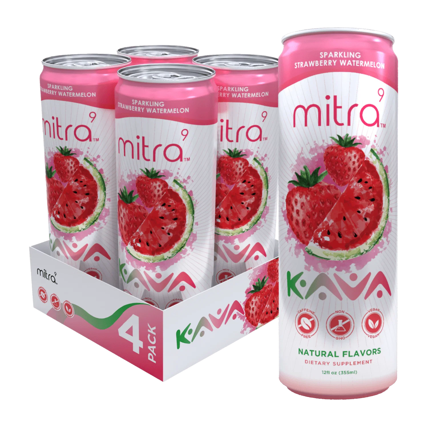 Mitra 9 Kava Seltzer Paradise Lychee