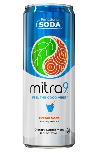 Mitra 9 Kratom Extract Seltzer Cream Soda