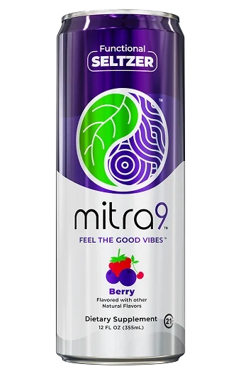 Mitra 9 Kratom Extract Seltzer Berry