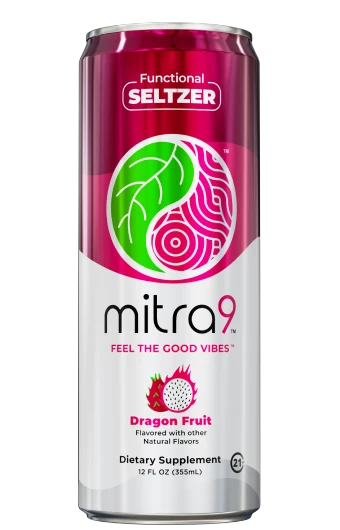 Mitra 9 Kratom Extract Seltzer Dragon Fruit