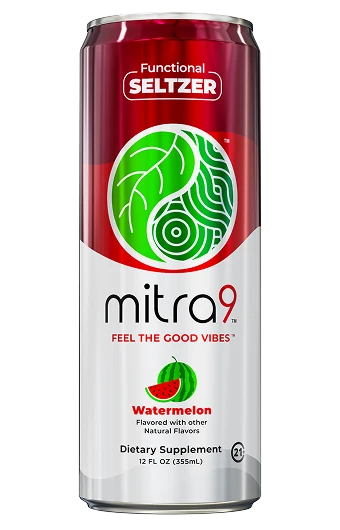 Mitra 9 Kratom Extract Seltzer Watermelon