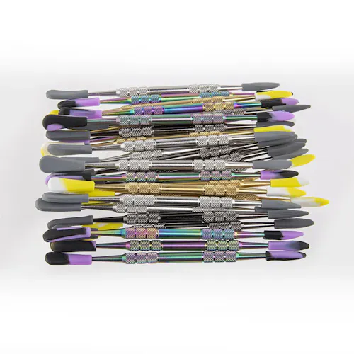 Ooze Dab Tool with Silicone Sleeve assorted colors