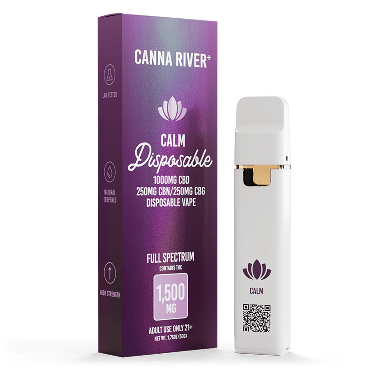 Canna River Calm Disposable 1500MG
