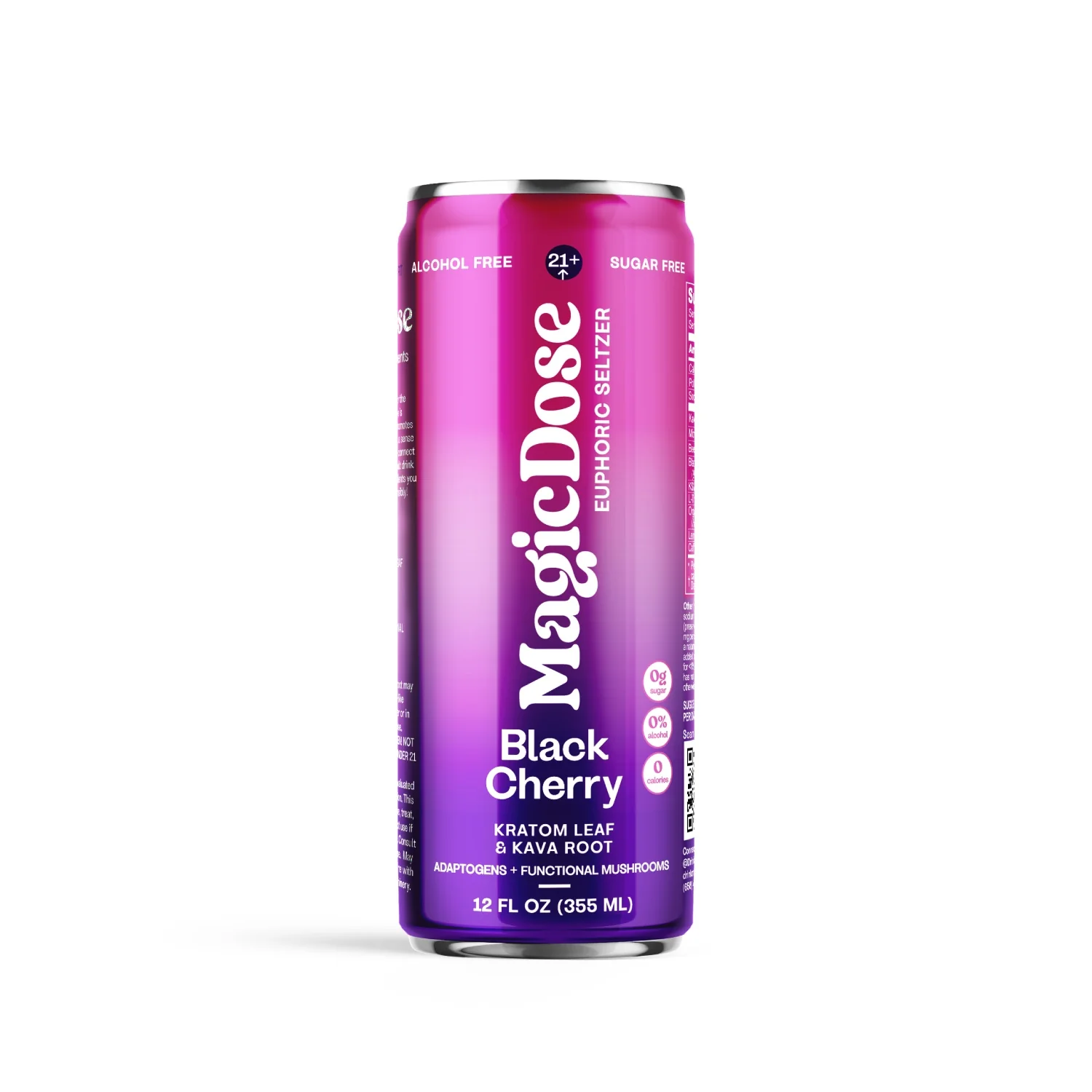 Magic Dose Black Cherry Seltzer