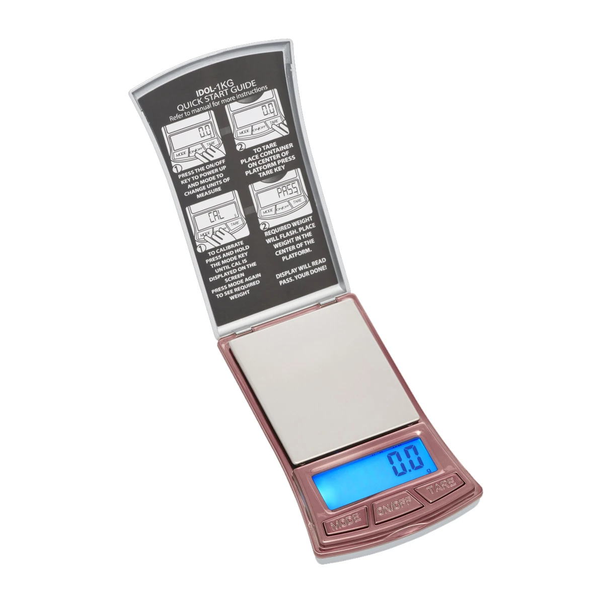 AWS Scales 1kg Digital Scale - Black