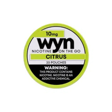 WYN Nicotine Pouches Citrus