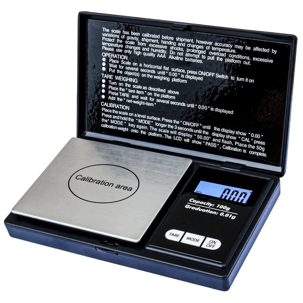 WeighMax GT100 digital pocket scale