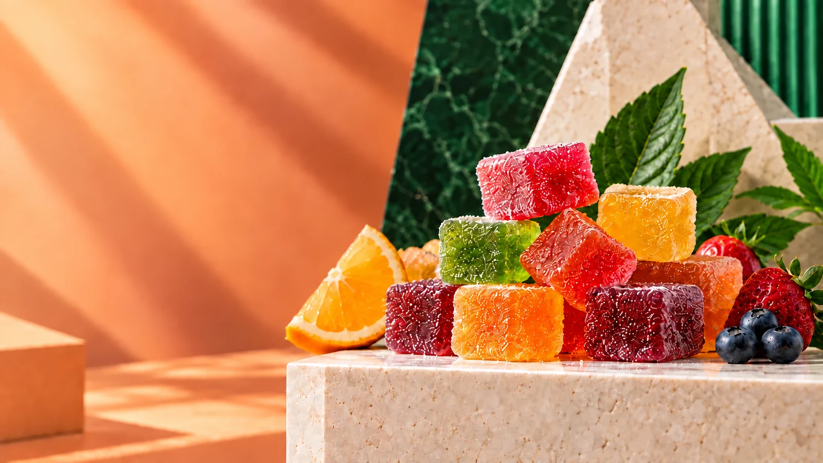 THCa edible collection concept